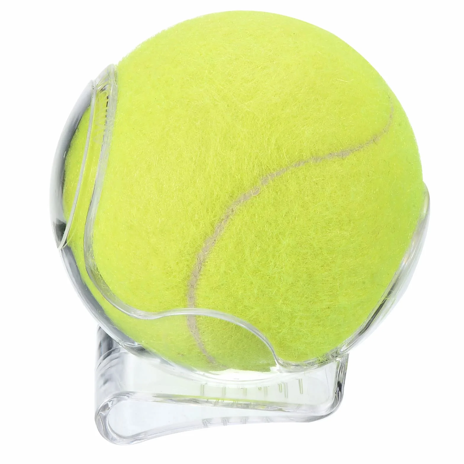 PATIKIL Tennis Ball Supporto Clip ABS Cintura Sport Attrezzatura Allenamento Trasparente