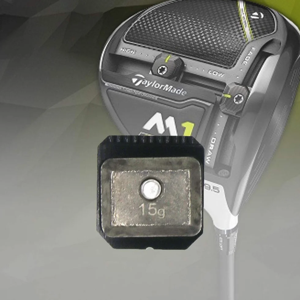 Golf driver pesi (7G 9 g 11 g 13 g 15 g 17 g 19 g 21 g 22 g) per 2017 TaylorMade M1 driver clubs Head/M1 fairway Wood Sliding pesi