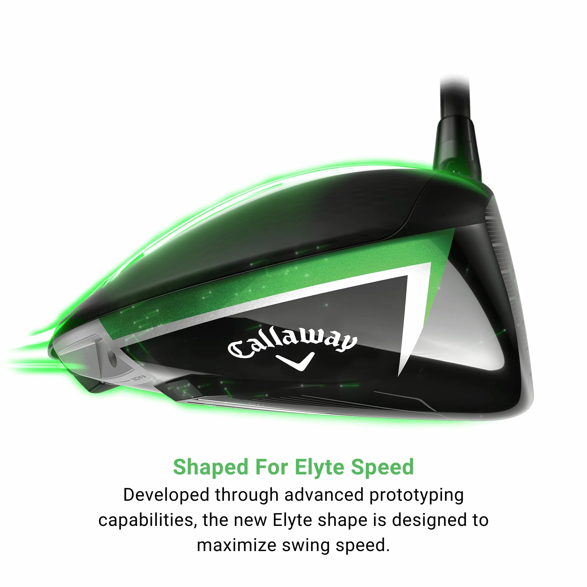 Callaway CG Dr Manta, Club_Legno Unisex, Nero/Cromo