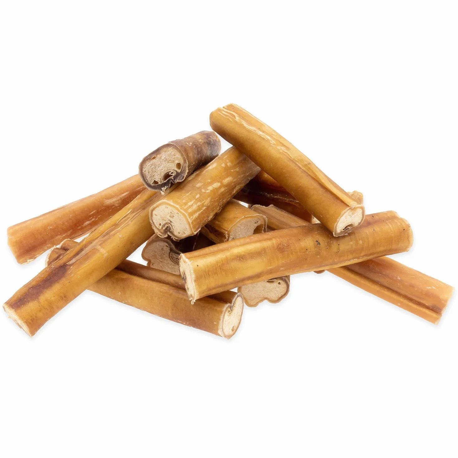 Pene bovino 10 cm Premium (pezzi più spessi e più grandi) 4DOGS – 5 pezzi