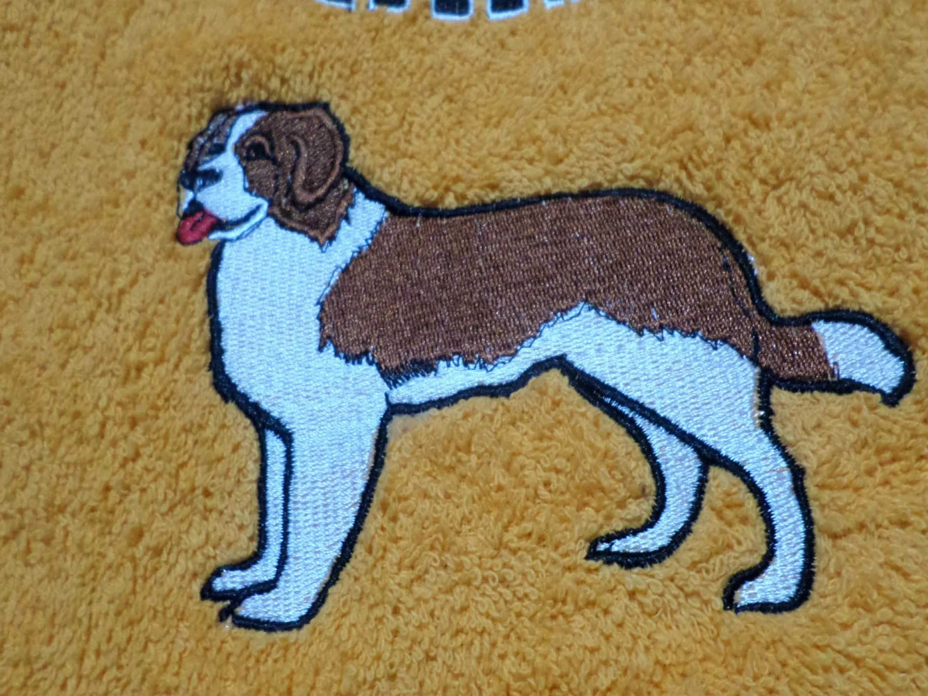 Pettorina personalizzata per cani San Bernardo impermeabile confortevole