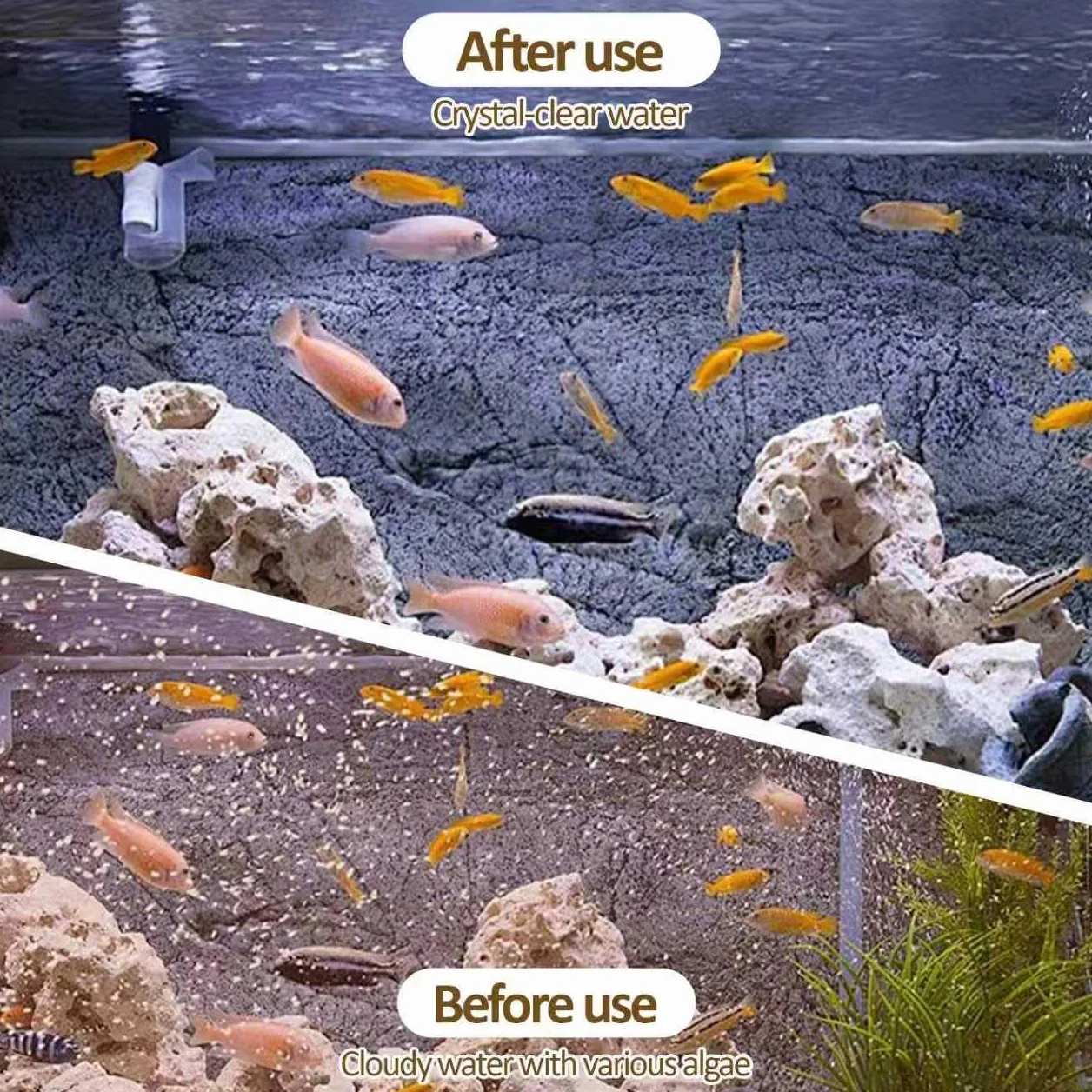 TZEKING Sifone Acquario,1.7m Aquarium-Syphon-Kiesreiniger mit Handpumpe,Scambiatore d'Acqua dell'acquario,Aspiratore per acquari,per Cambio Acqua,Lavaggio della Sabbia