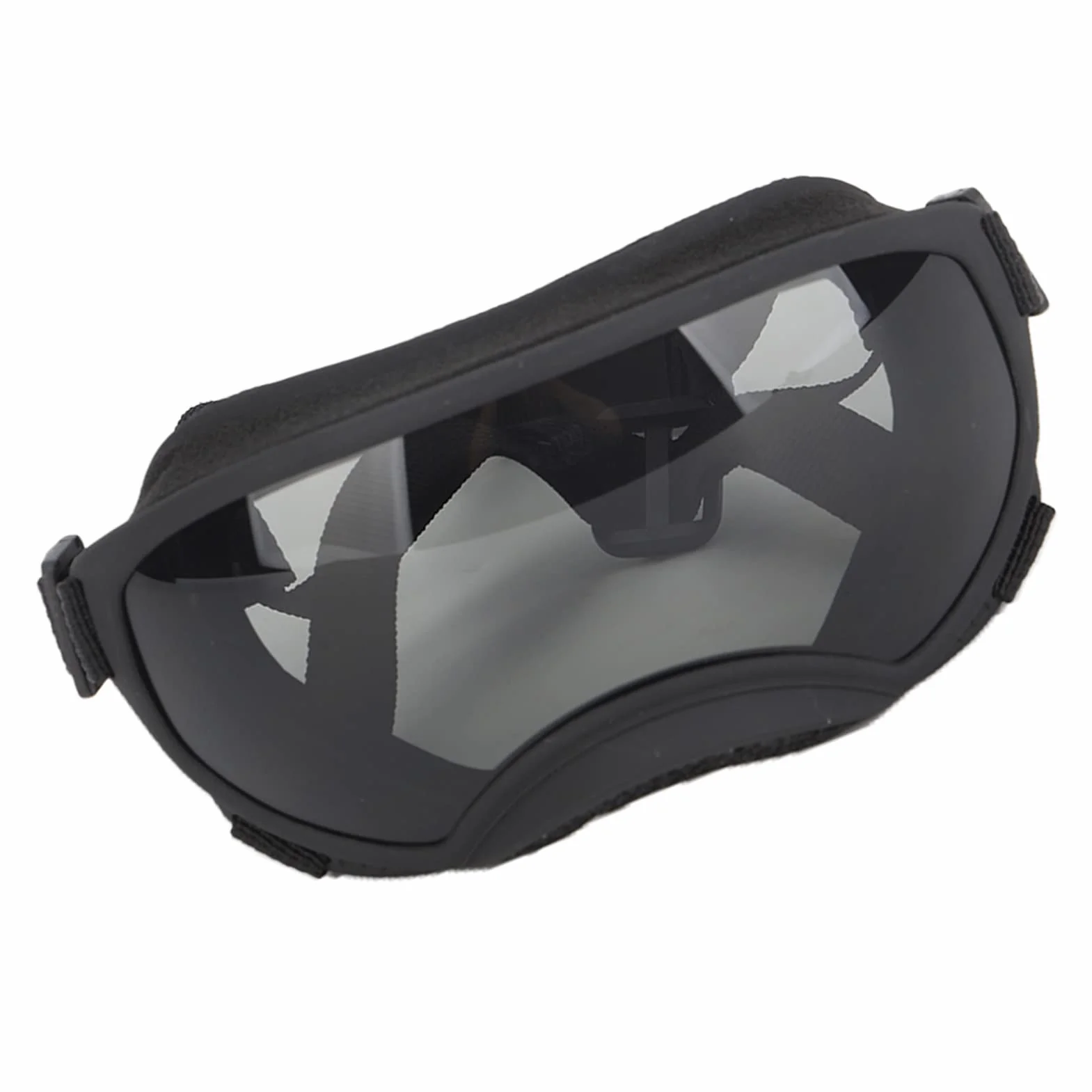 Occhiali da sole per cani di taglia grande, occhiali protettivi per gli occhi dei cani, aspetto elegante, occhiali per cani con montatura elastica in PVC, occhiali da sole per cani di taglia grande