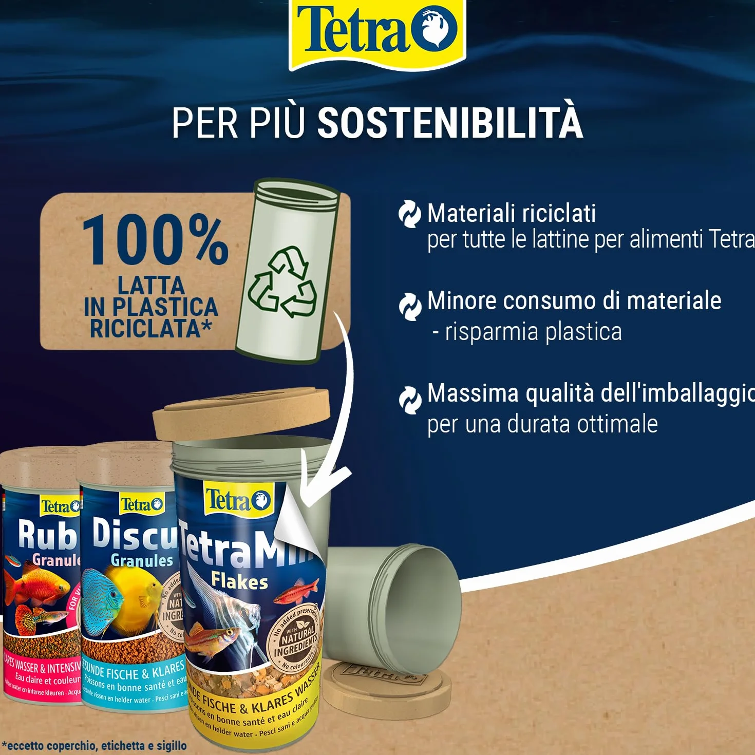 Tetra Goldfish Flakes Mangime in scaglie per pesci rossi 250 ml