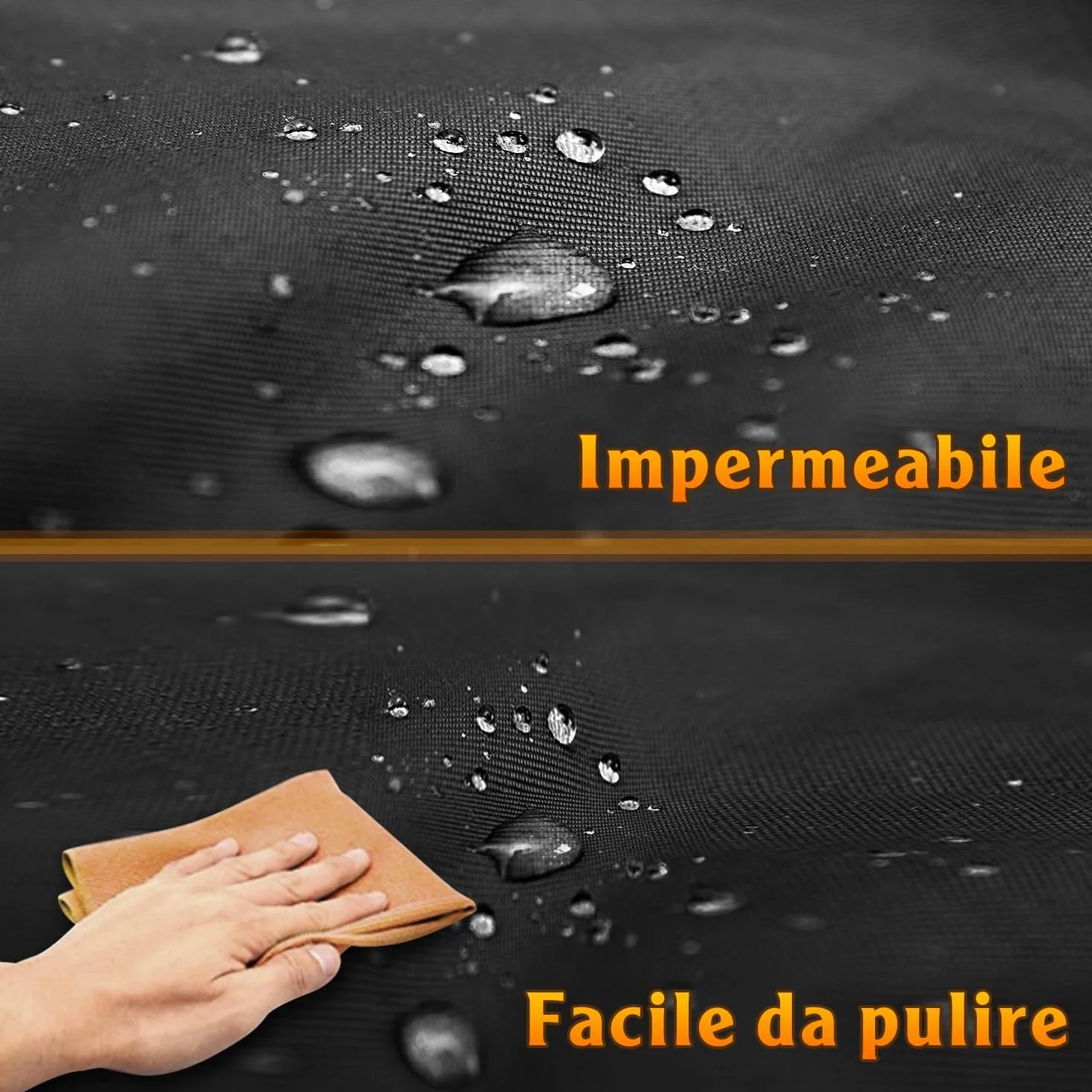 Alfheim Custodia per Baule Auto per Cani, Antistrappo e Impermeabile, Copertura del Sedile Posteriore per Cane Lavabile Antiscivolo con Protezione Laterale Universale per Auto, Camion, SUV