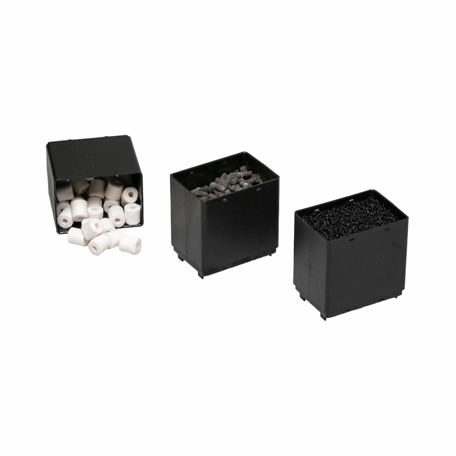 AQPET Filtro Interno Universale per Acquari Completo di Materiali Filtranti e Pompa per Acquari Fino a 100 Litri