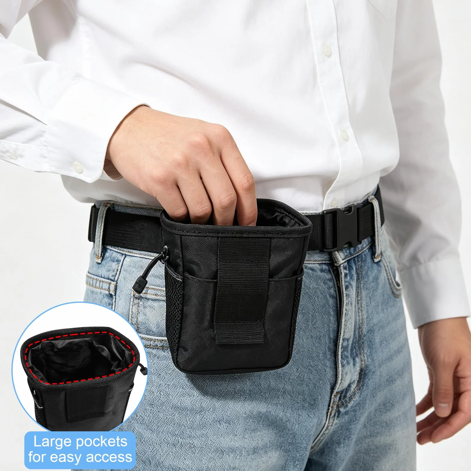 Porta Premietti per Cani, Addestramento Cani Accessori, Sacchetti per Alimenti E Snack per Cani, Adatti per L'addestramento dei Cuccioli O Le Escursioni All'aperto