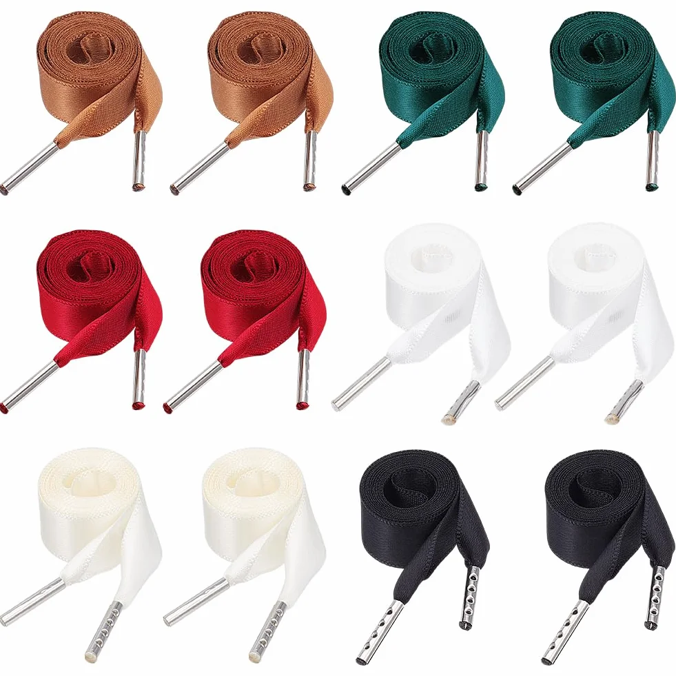 BENECREAT 12 pz 6 colori 16.8m Cordoncino In Pizzo Corsetto, Cordini con Coulisse Da 8mm, Cintura In Vita con Lacci Annodati per Accessori per Indumenti, Pantaloni Sportivi