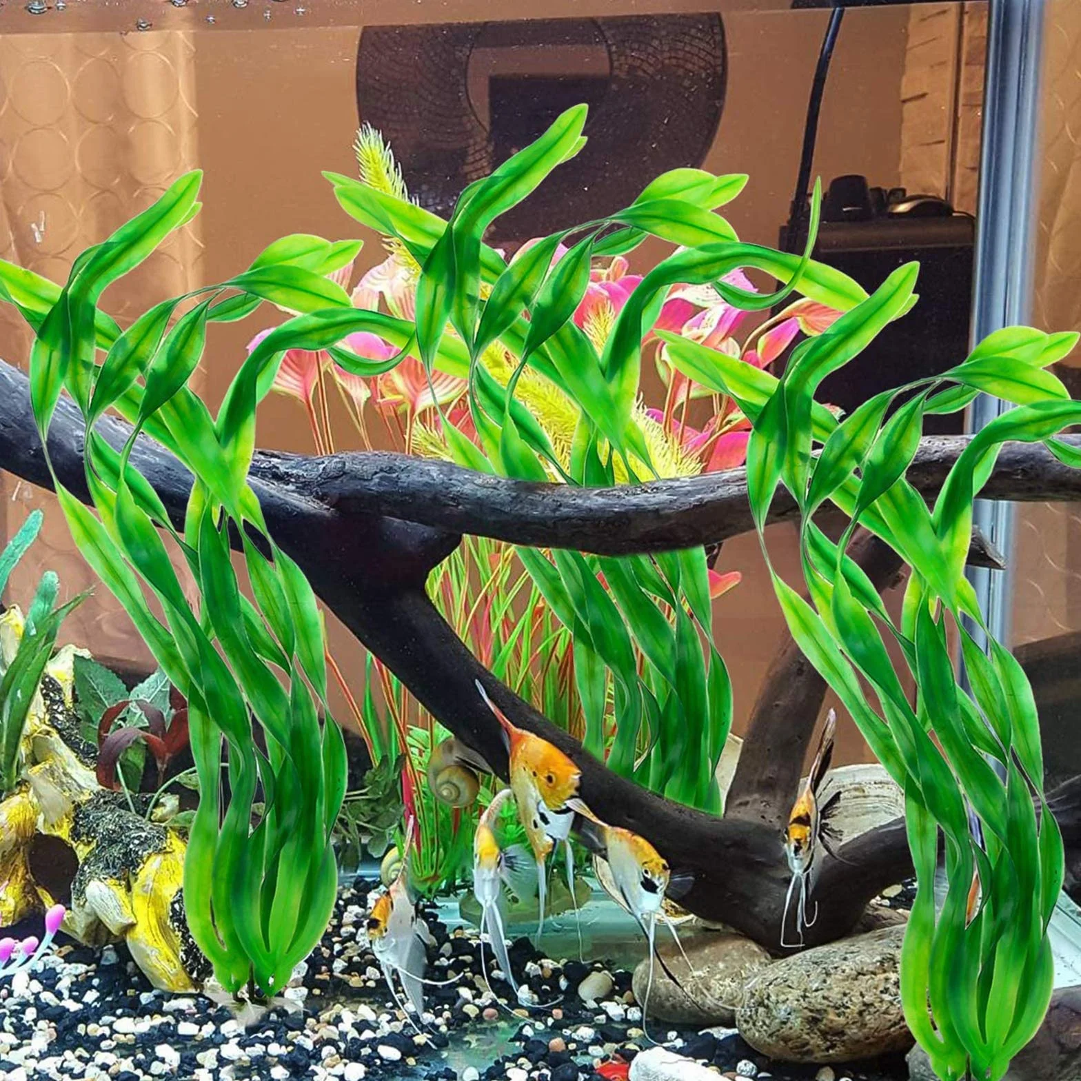 10 Pezzi Acquario Pianta Acquario Artificiale Decorazione