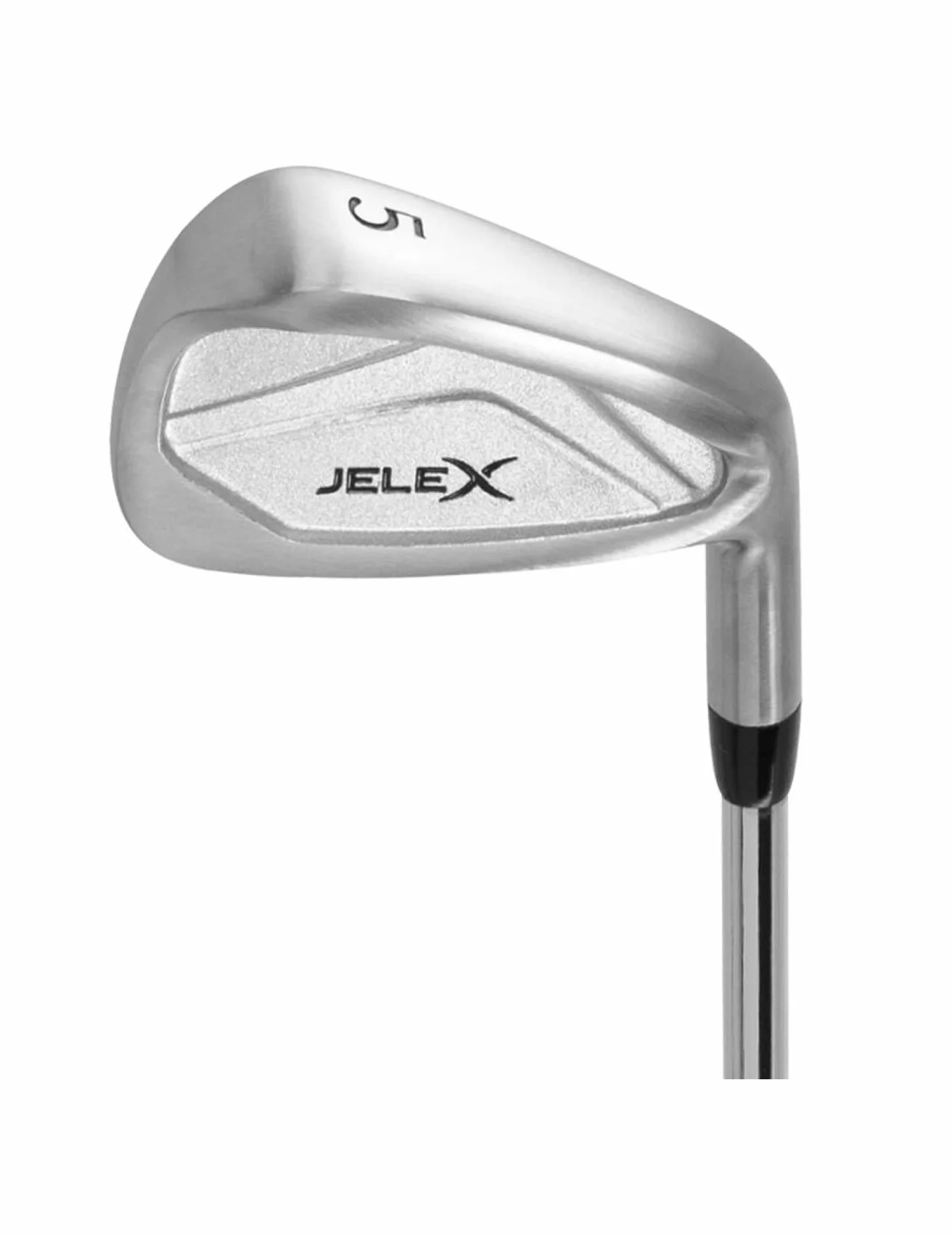 JELEX Mazza da golf per destrorsi, in acciaio inox, per principianti e professionisti, per il campo da golf o per l'allenamento sul tappetino, ferro 3, 4, 5, 6, 7 e SW, PW