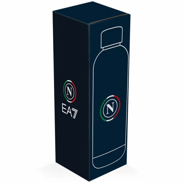 Borraccia Termica SSC NAPOLI Campioni EA7 Blu