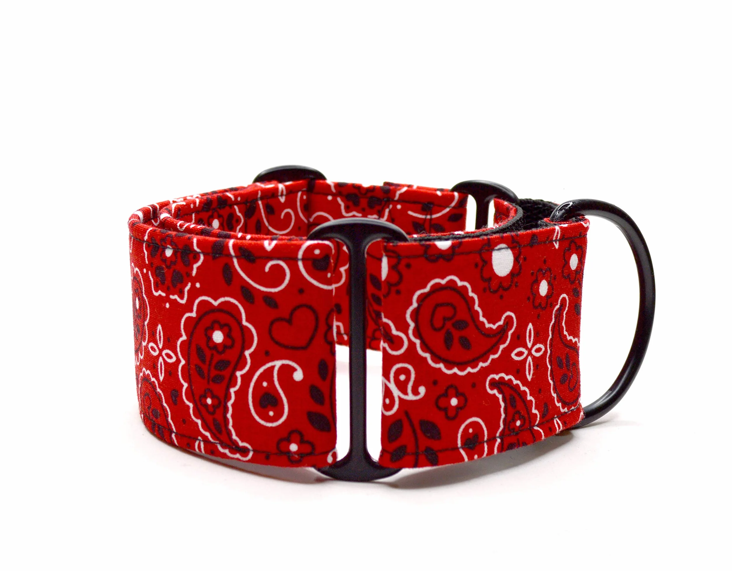 Martingale Collare per cani Red Bandana Wakakán fatto a mano Spagna