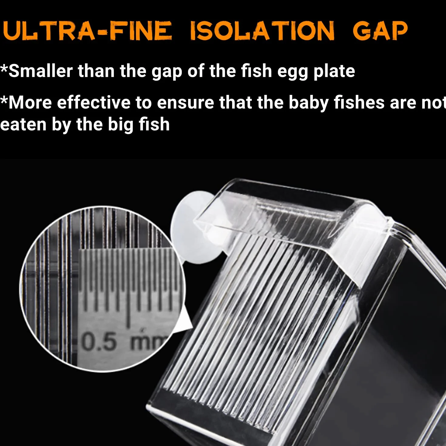 Scatola di Allevamento di Pesci Sale Parto per Pesci 4 IN 1 Serbatoio Incubatrice Incubatrice Acquario Scatola di Isolamento per Gamberetti Bambino Guppy Vassoio di Isolamento Allevamento