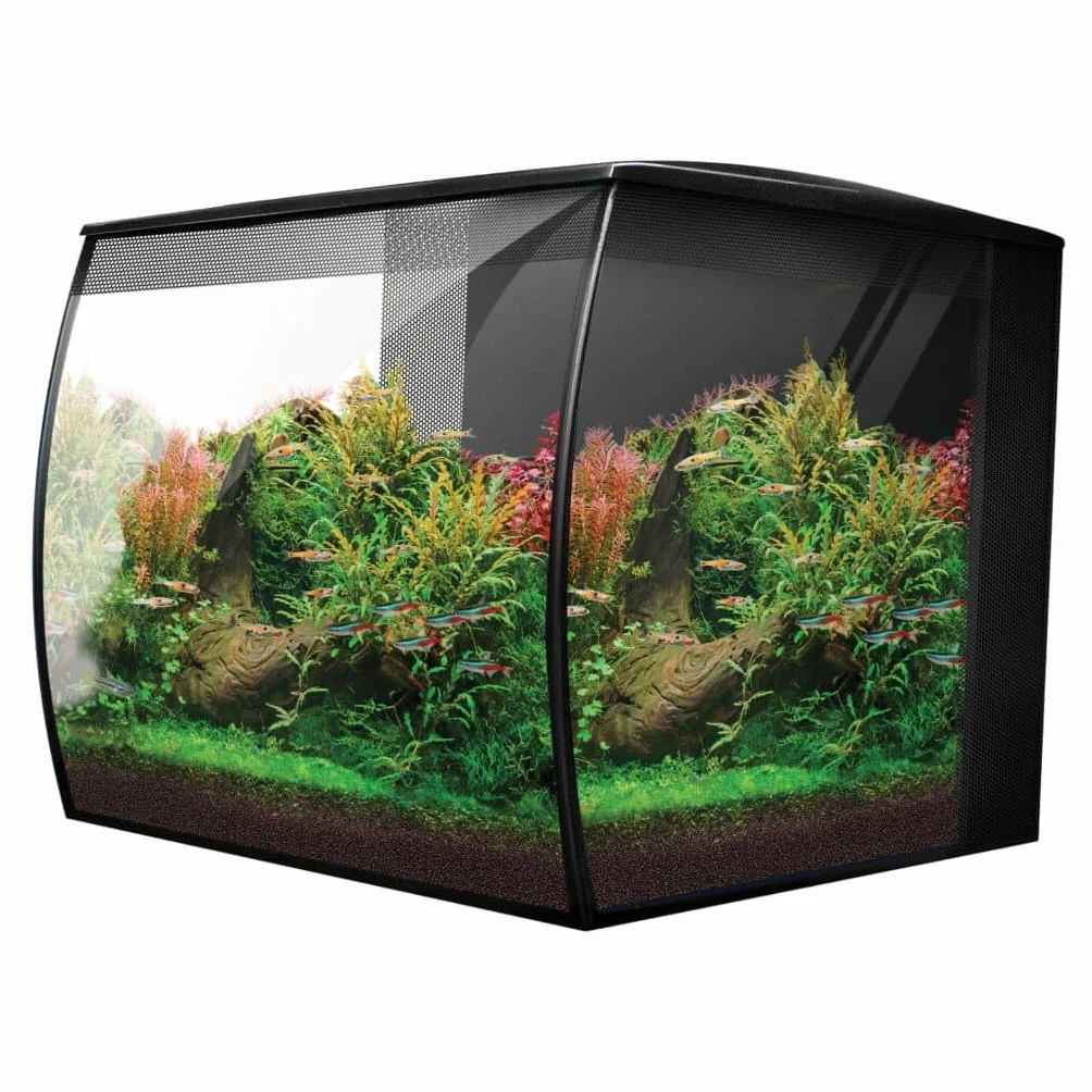 Fluval Flex 2.0 Aquarium Kit, Czarny 34 L