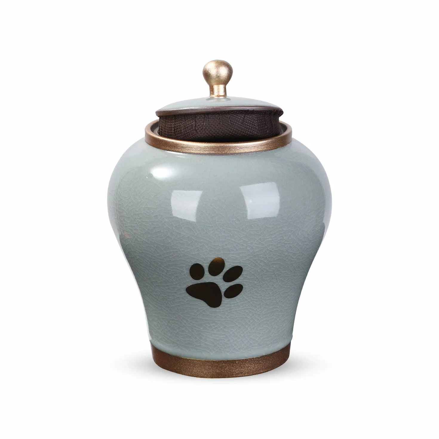 Handicrafts - Urna per animali domestici, 16 cm, per cani e gatti, dimensioni adatte per ceneri fino a 900 cm3