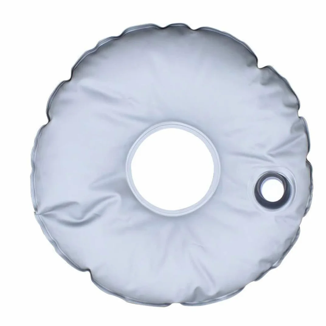Sacco per pesi per bandiere 7 litri, zavorra acqua base rotonda, supporto pieghevole portatile impermeabile