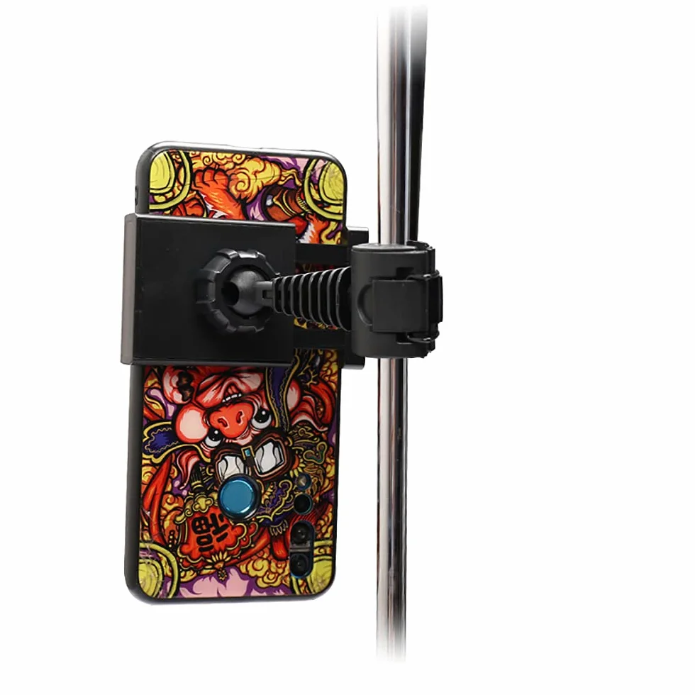 Regulowany uniwersalny uchwyt na telefon do rejestracji swing golfowy, obrót 360°