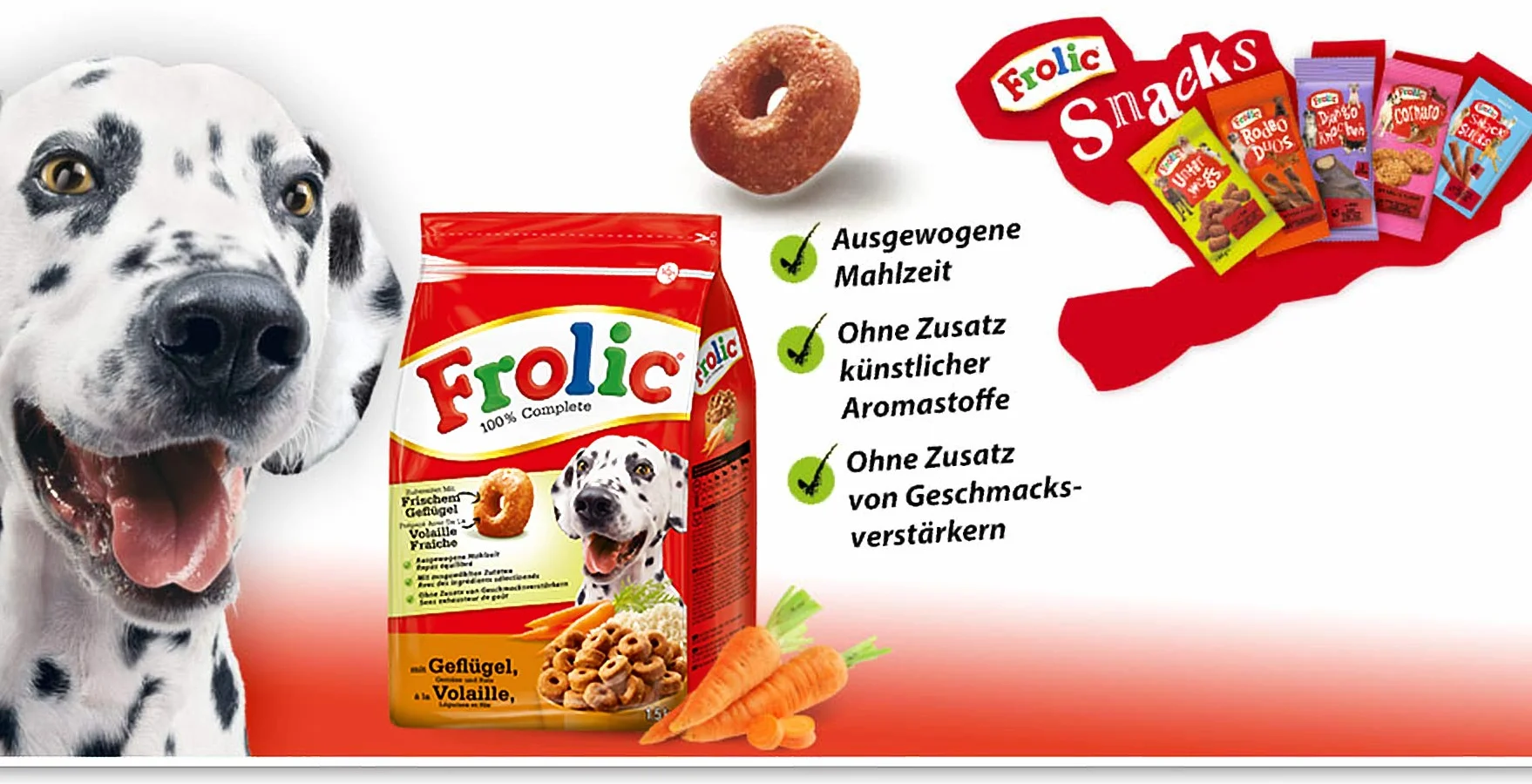 Frolic Complete Mini mit Gefluegel, Gemuese und Getreide 1kg
