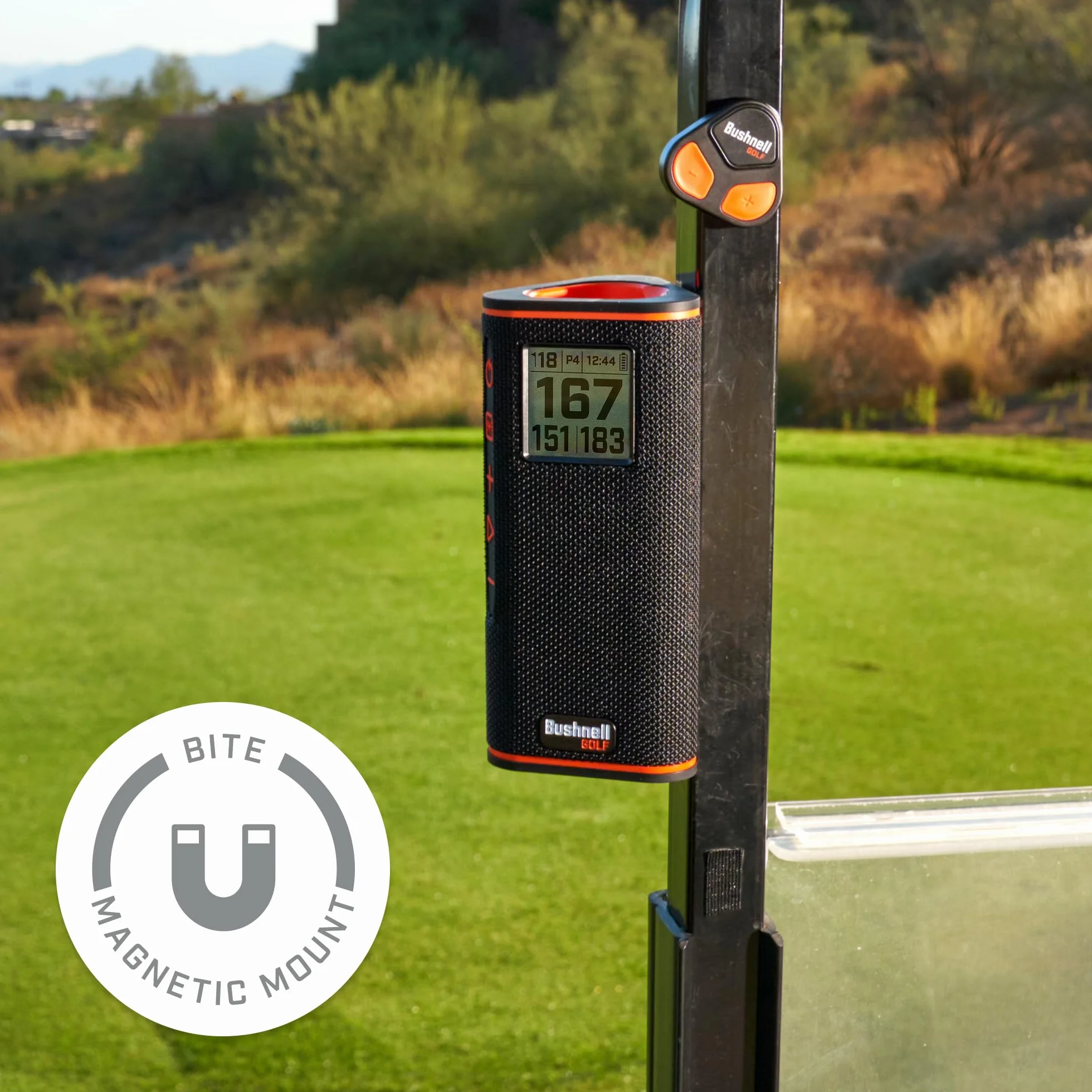 Bushnell Golf Wingman View Altoparlante da golf con distanze GPS