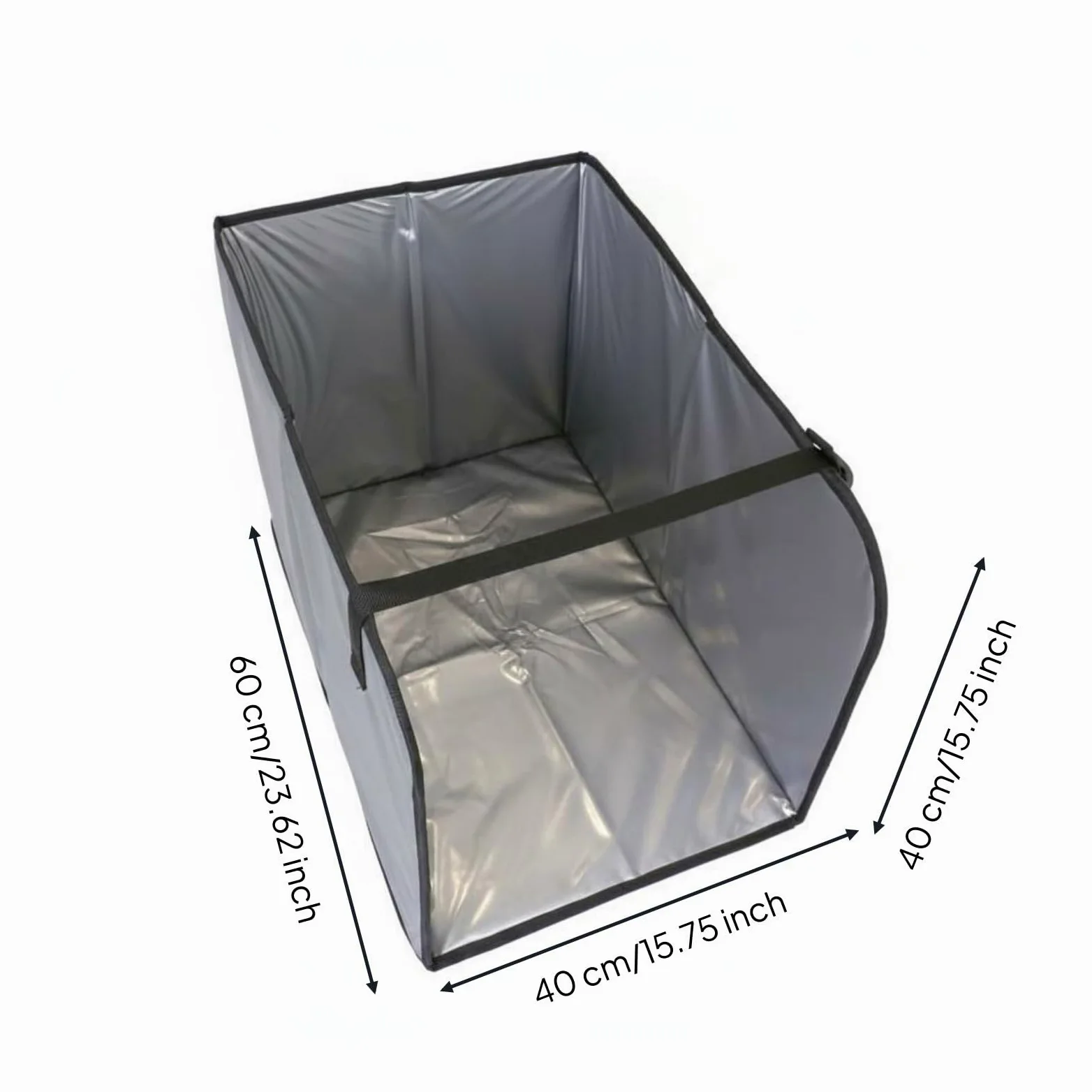 MagiDeal Tappetino Lettiera Gatto Schermo Vassoio Anti Dispersione Barriera PVC Impermeabile Pieghevole Trasportabile Adatto per Casa Ordinata Angolo Lettiera Gestione Quotidiana