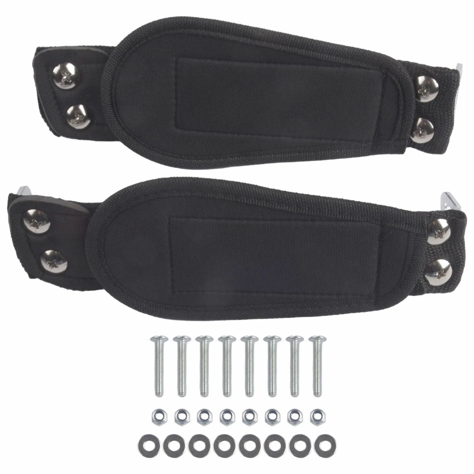 Mountain Skateboard Supporto Longboard Fissaggio Lega Alluminio Fuoristrada Nero