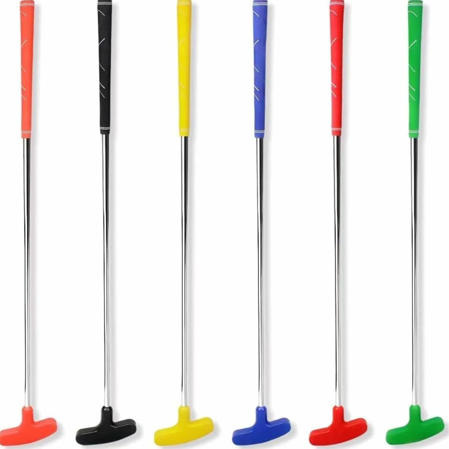 CRESTGOLF Golf Putter, Golf Putter per gli uomini e le donne, 2/6 Pack Due-Way Putter Mini Golf Putter per gli utenti Destri o Sinistri Golf Club Bi-direzionale Gomma Putter.