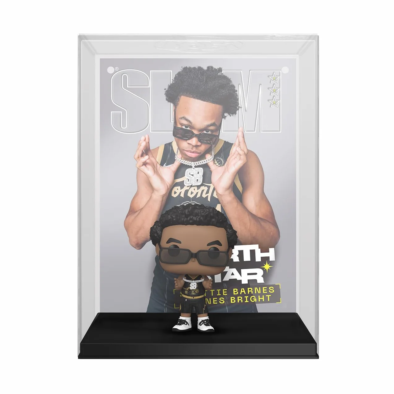 Funko Pop! NBA Cover: Slam - Scottie Barnes - Figura in Vinile da Collezione - Idea Regalo - Merchandising Ufficiale - Giocattoli per Bambini e Adulti - Sports Fans - Figura per i Collezionisti