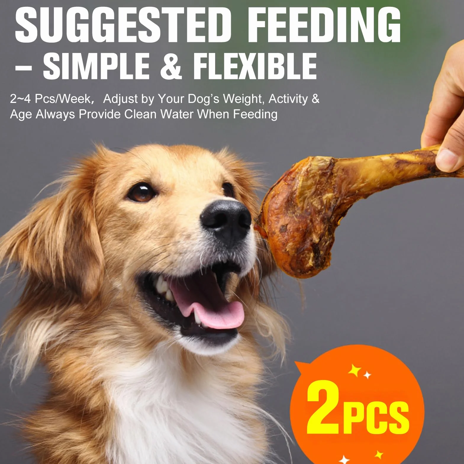 Manzo Osso masticabile per cani, Naturali Bisonte stick per la pulizia dei denti, Snack premio Ossa da masticativo per Cani Piccoli e Medi, Completamente Digestibili - Texture Croccante e Duratura (1)