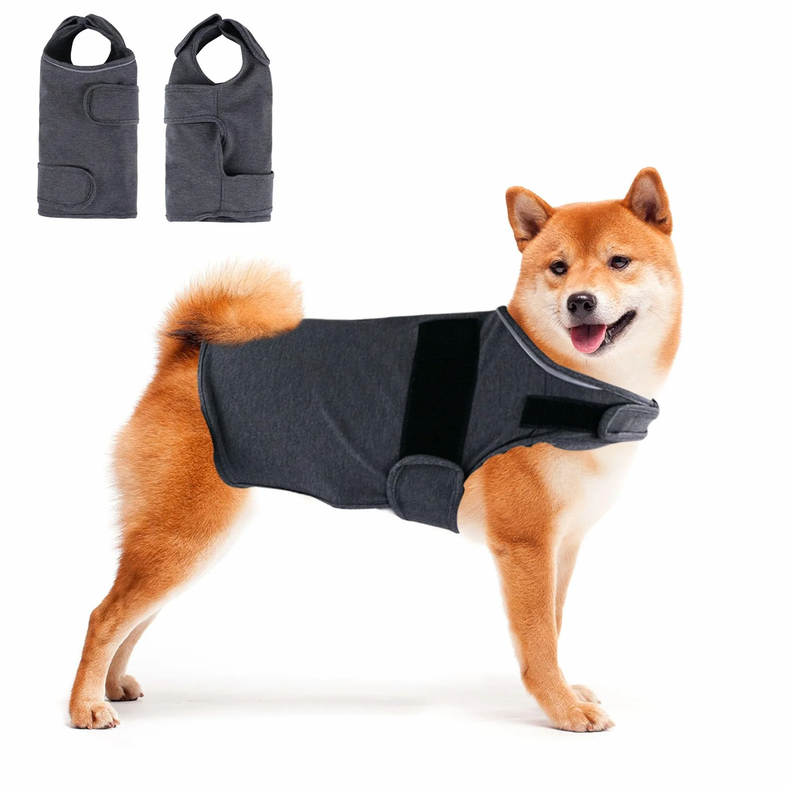 Ansiety Cappotto calmante per cani leggero traspirante giacca ansia fuochi d'artificio