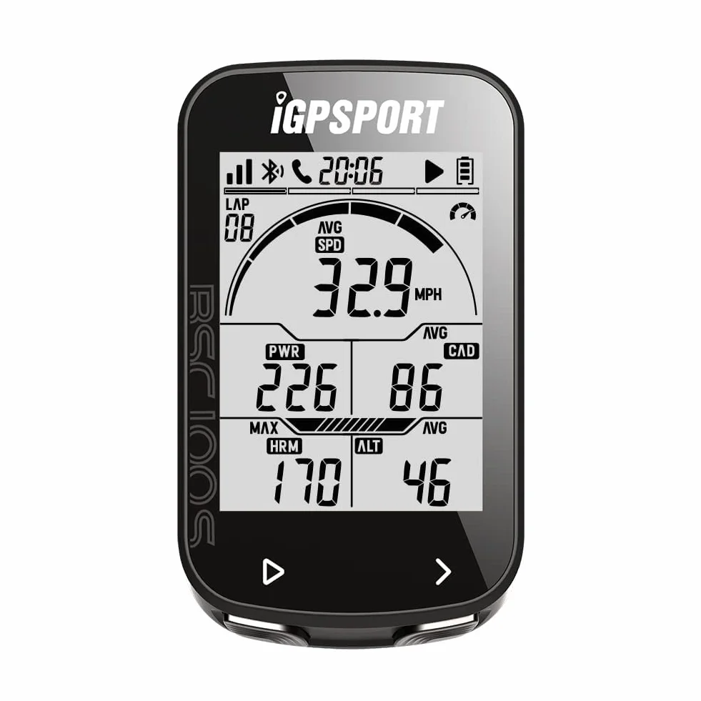 GPS Ciclocomputer con ANT+ iGPSPORT BSC100S Senza fili Impermeabile Computer da Bicicletta