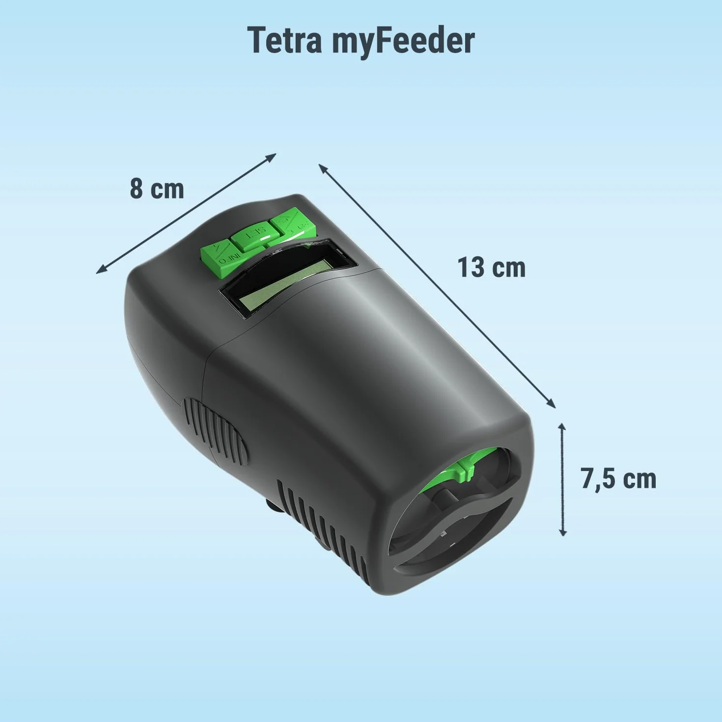 Tetra My Feeder, 331 gr, Nero