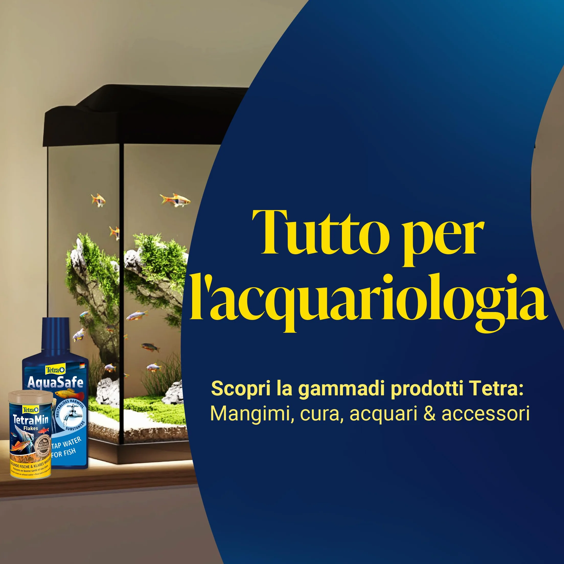 Tetra Test 7in1 - Test dell'acqua per acquari, 50 strisce reattive