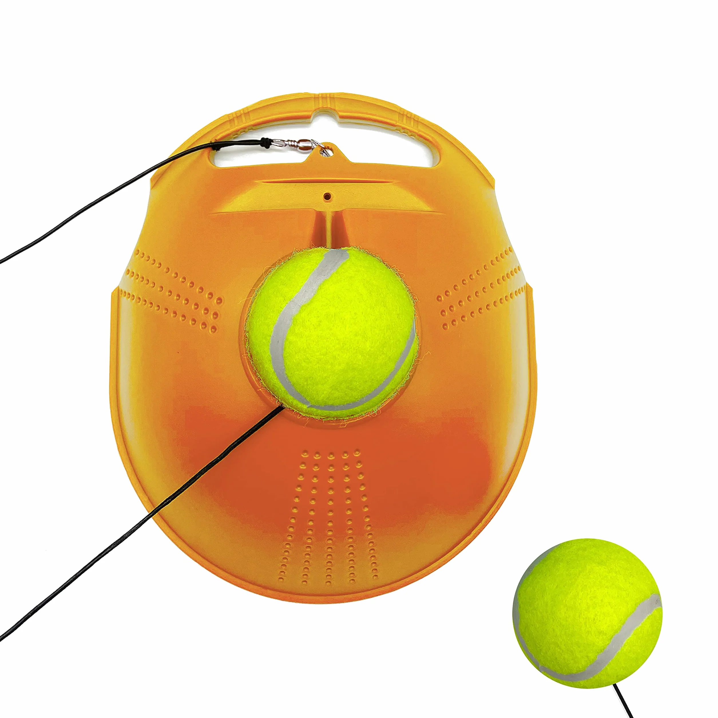 Alephnull Tennis Trainer Set con 2 palline di rimbalzo Attrezzatura per l'allenamento tennis singoli