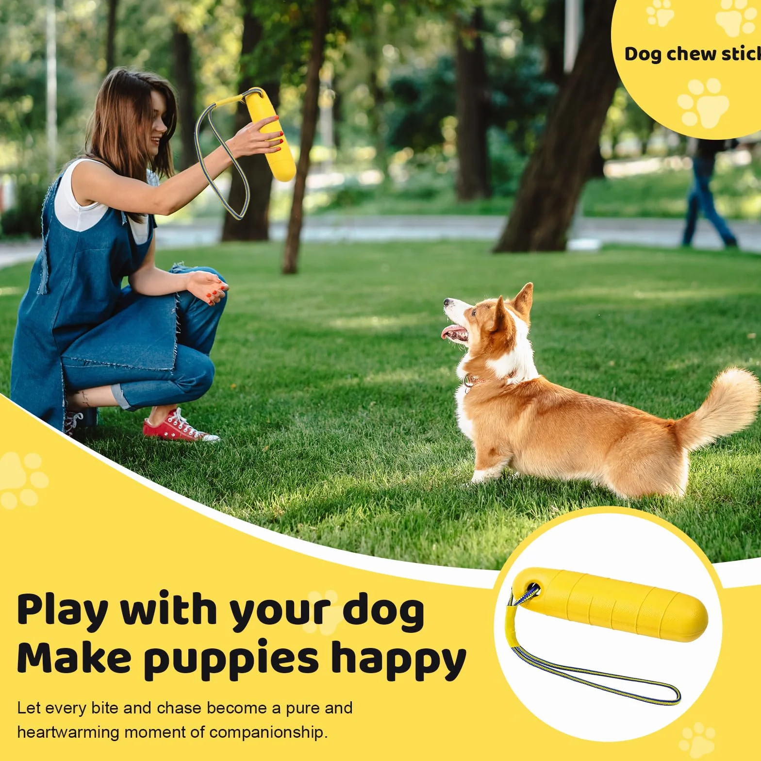 MplehDa Dummy galleggiante per cani, giocattolo acquatico per cani e giochi di lancio su terra e in acqua, giocattolo interattivo, giocattolo per cani galleggiante