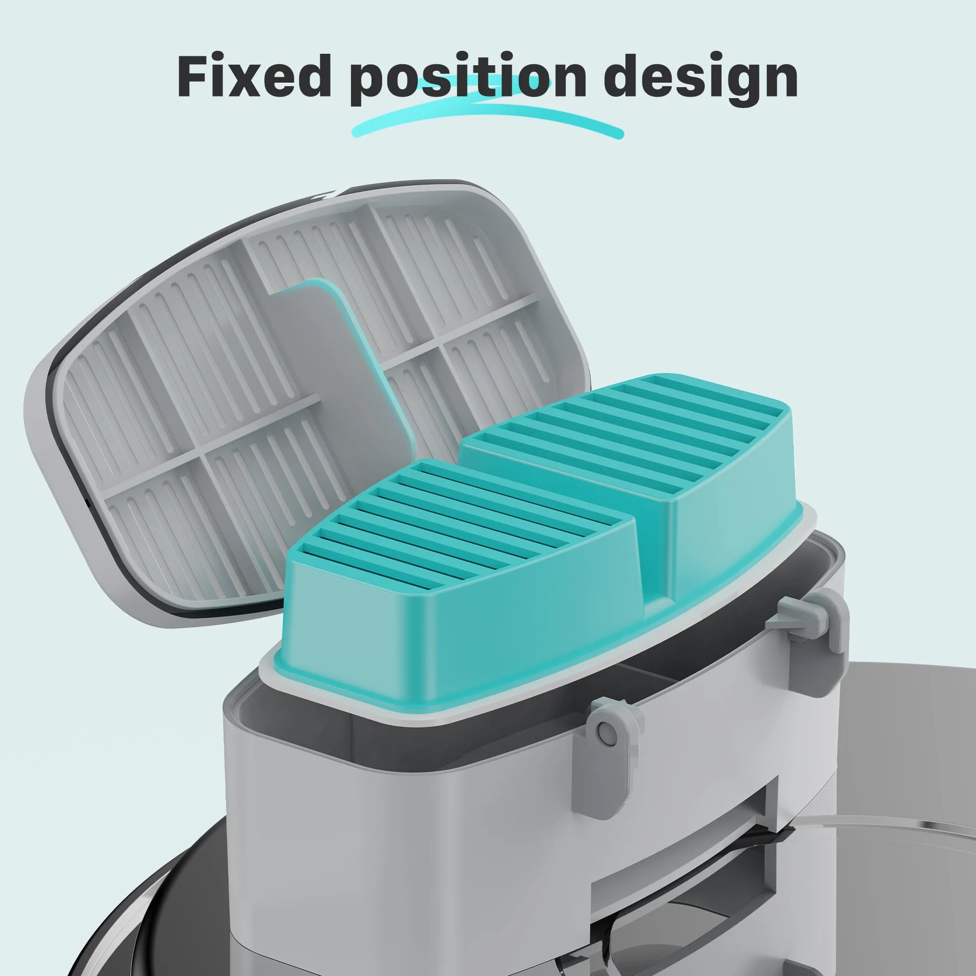 Filter BEMOONY Fontanella per Gatti Filtro, 6 Filtri a Carbone + 6 Spugne, Multi-Filtrazione, per 3.2L Fontana Per Gatti(H7), Filtrazione dei Peli Galleggianti, Addolcimento Dell'Acqua