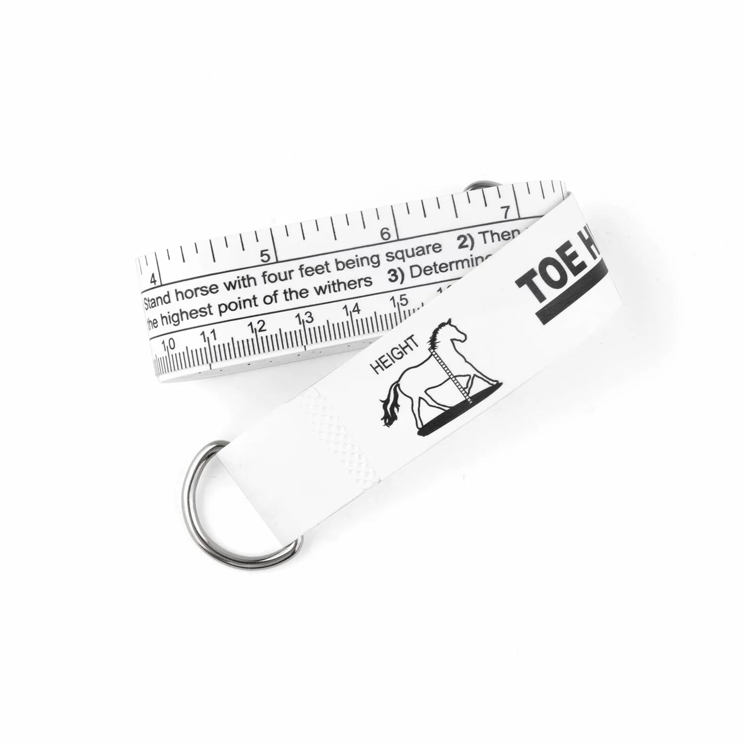 WINTAPE Metro a nastro per cavalli (2,2 metri), cavallo e pony, peso del metro a nastro, portatile, per cavalli
