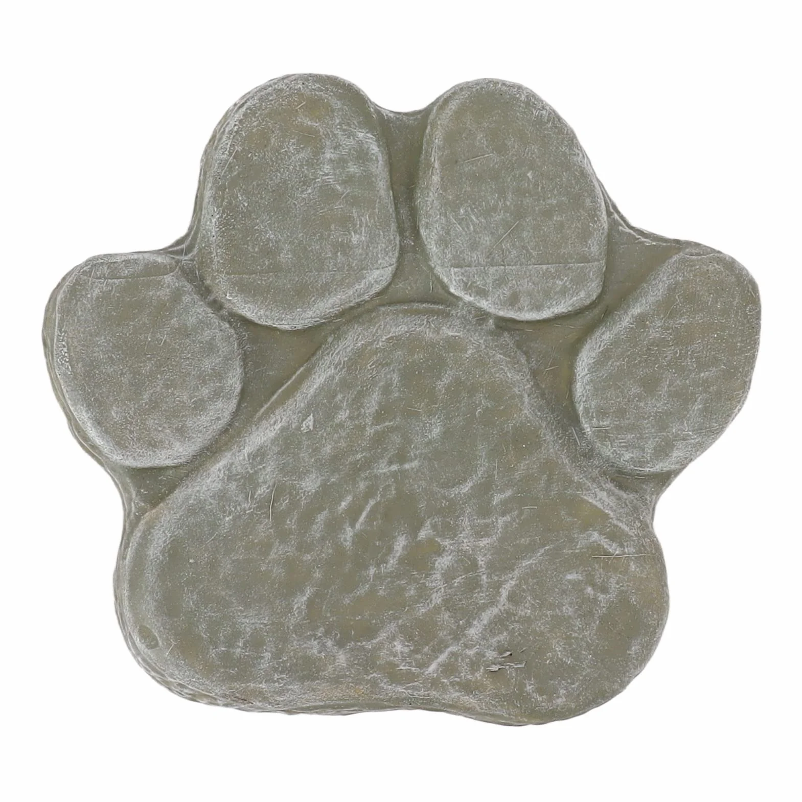 HERCHR Pietre Commemorative per Animali Domestici, Pietra Tombale per Animali Domestici con Impronta di Zampa, Pietra Commemorativa per Cani, Pietra Commemorativa con Impronta di Zampa di Cane(Verde)