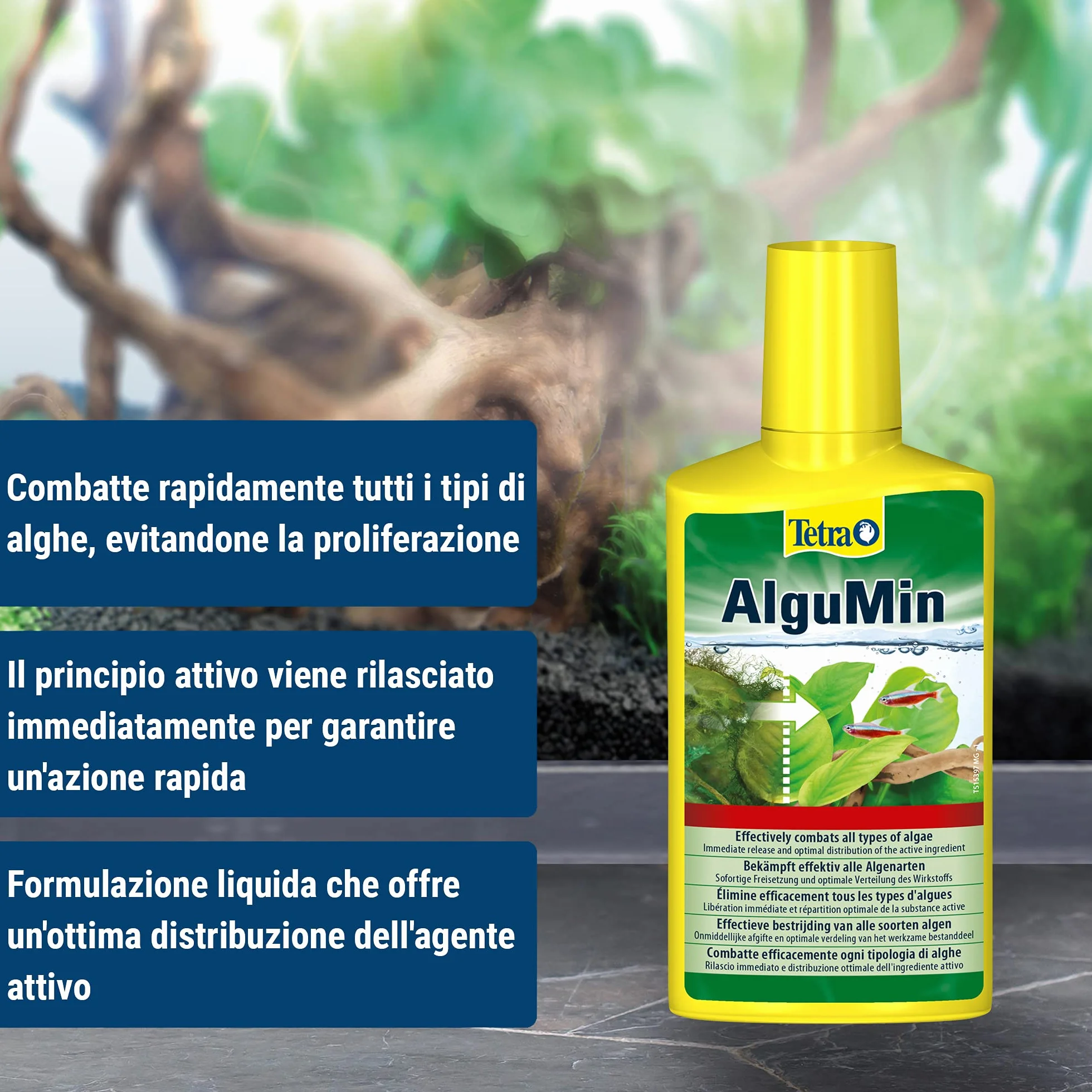 Tetra AlguMin 250 ml antialghe