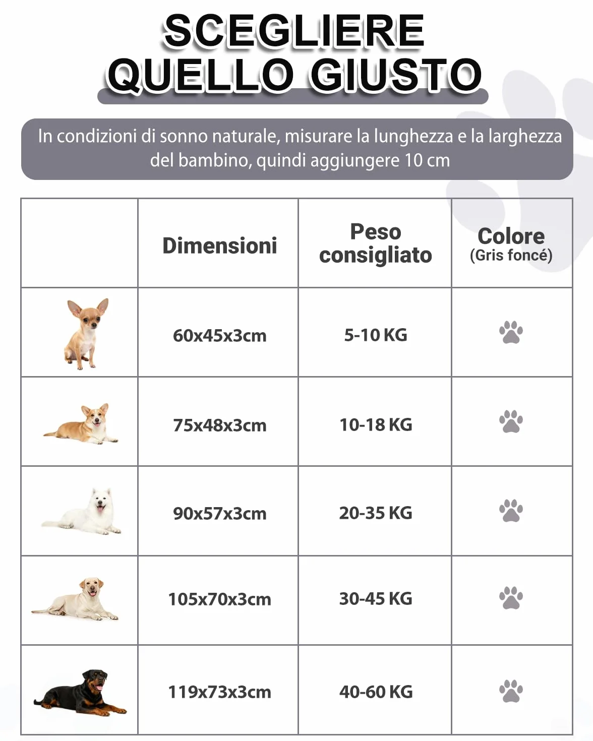 Cuccia Cane Taglia Grande Impermeabile 105x70cm Pelle Artificiale Grigio