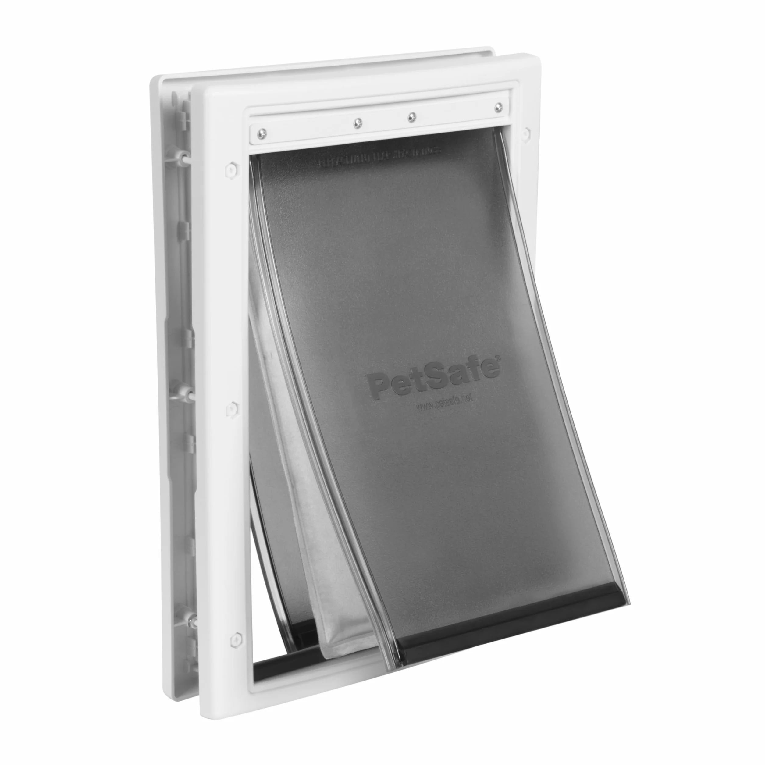 PetSafe Gattaiola per Condizioni Meteo Estreme in Plastica ad Alta Efficienza Energetica per Cani e Gatti - Sistema Flap Isolato - Telaio Resistente, Media (M)