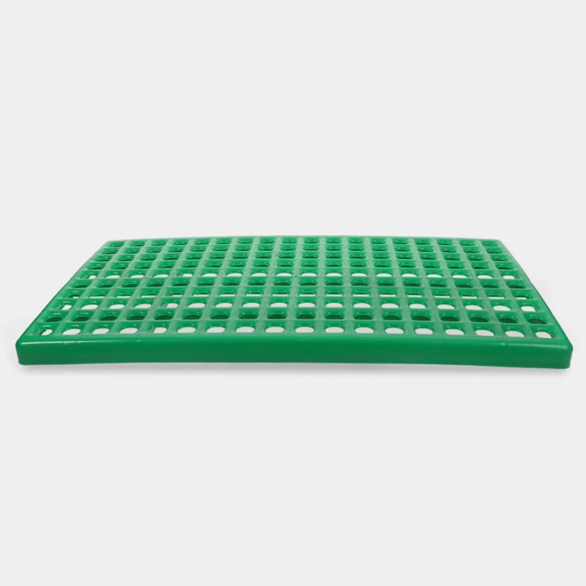 iplusmile 2pezzi Base per Gabbia Foro Rotondo in Plastica Verde Ventilazione e Drenaggio per Piccoli Animali Domestici e Allevamento Conigli