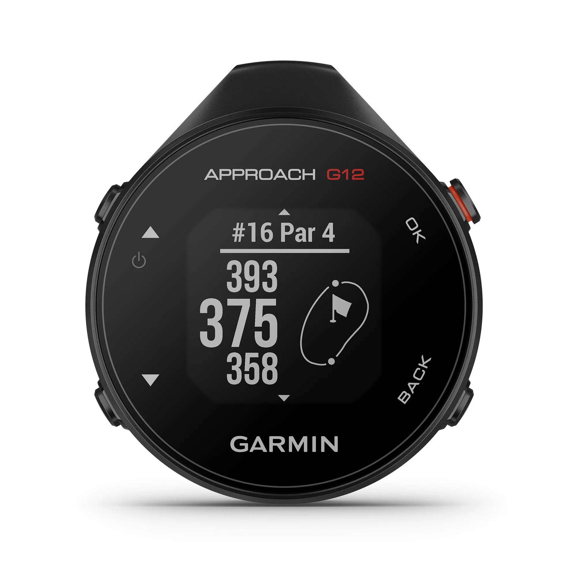Garmin Approach G12, telemetro GPS da golf a clip, 42k+campi precaricati, 010-02555-00