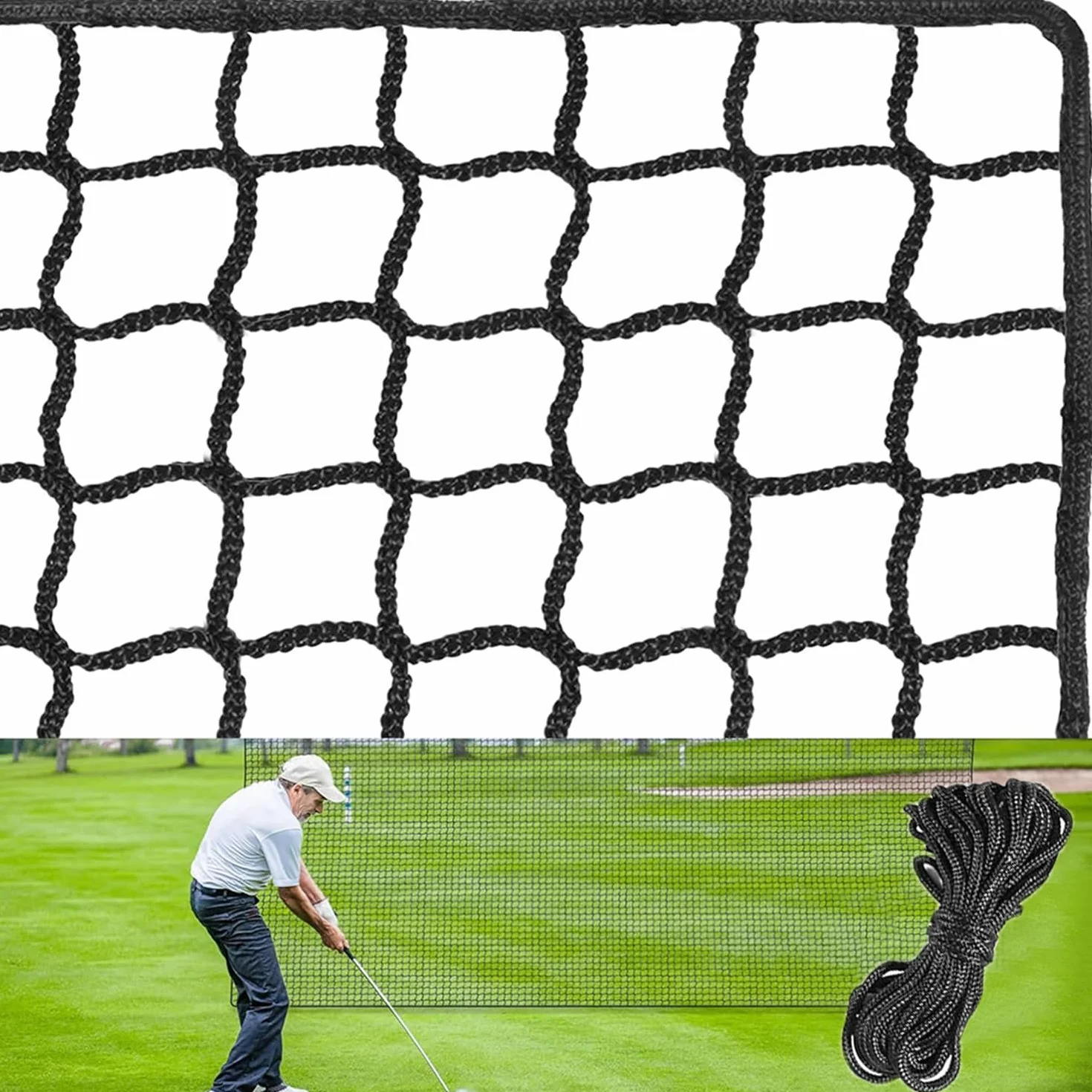 Rete Da Calcio,Protezione Per Barriere,3X3m Rete Di Protezione Del Recinto Delle Scale,Reti Di Sicurezza,Adatta Per Campi Da Calcio,Campi Da Basket,Campi Da Tennis,Campi Da Baseball,Ecc.
