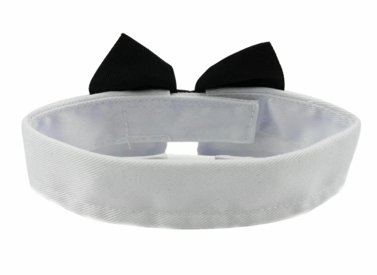 Cravatta Formale per Cane Gatto in Cotone Regolabile Papillon Bowknot per Nozze