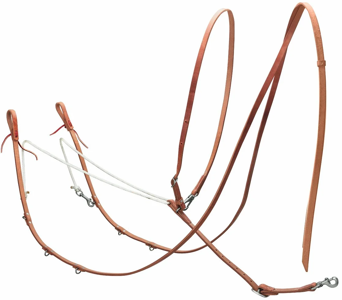 Weaver Leather Pettorina Martingala Tedesca, 1 Pezzo (Confezione da 1), Russet