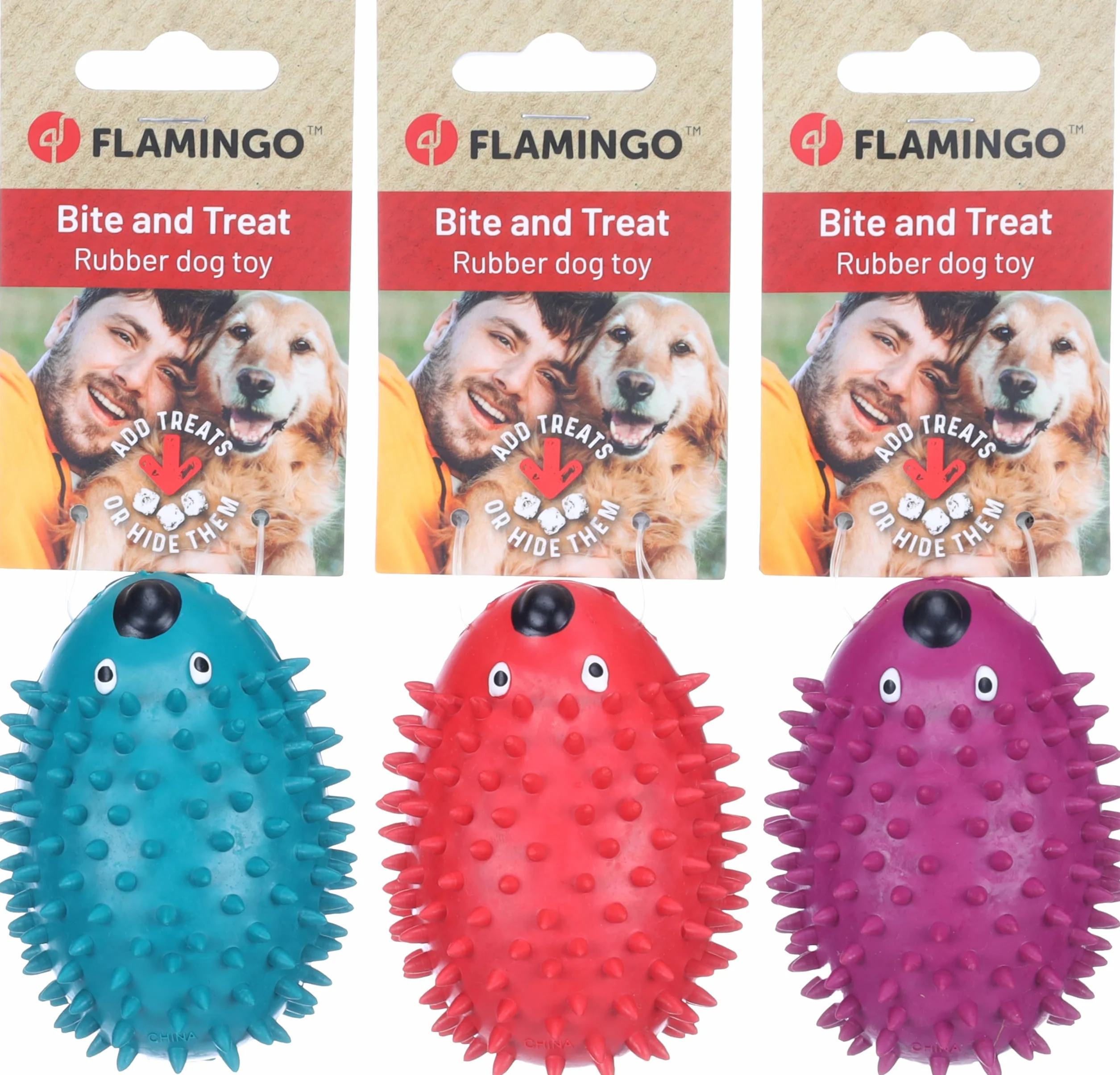 Flamingo GC STAKO Gomma Riccio S 6,2x8,3x5,8CM ASSORTIMENTO