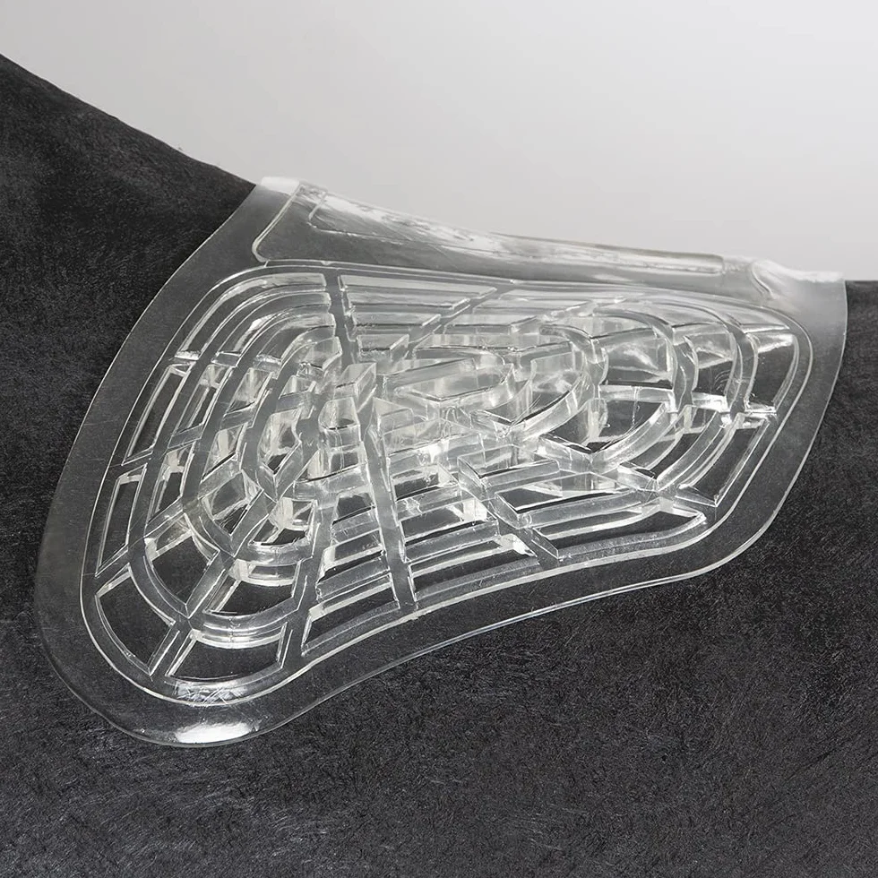 PFIFF Sottosella con Gel sulla Parte Anteriore Bianco Transparent Taglia Unica