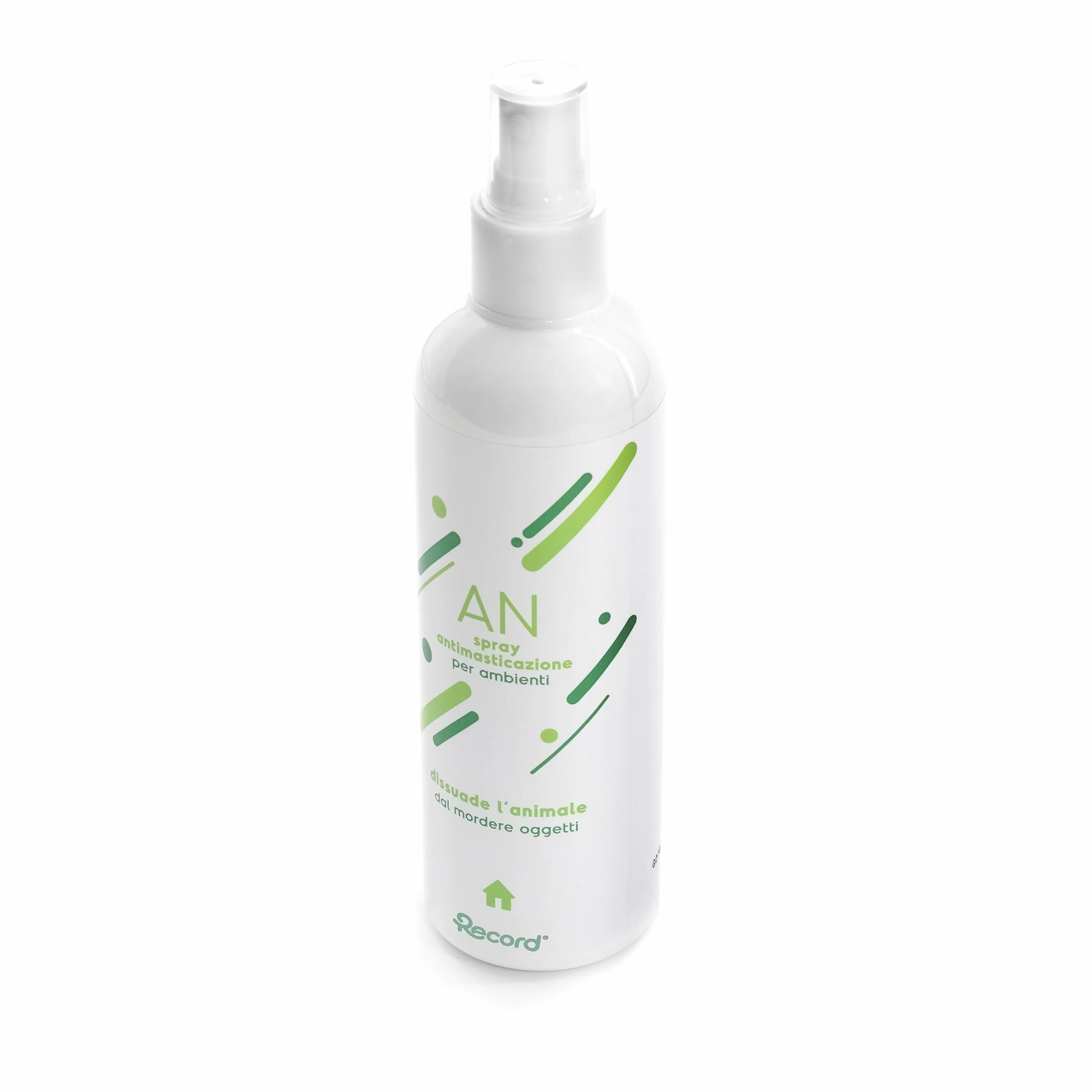 Record - Spray Anti-Masticazione per Cani. Spray Antimorso per Gli Ambienti e Gli Oggetti. Repellente dissuasore dal Sapore sgradevole e Amaro. Made in Italy, 250 ml