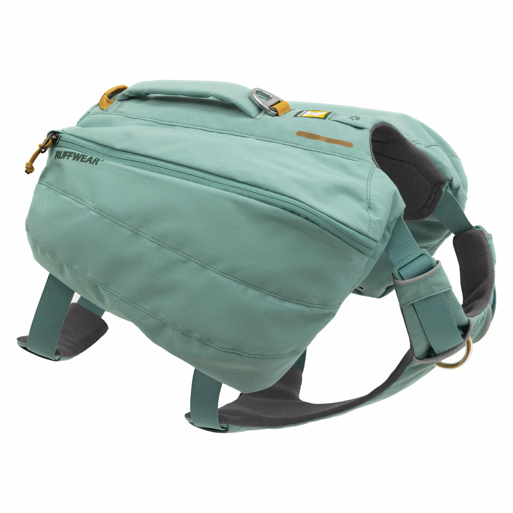 RUFFWEAR Zaino Front Range, Pettorina per Cani Extra Large con Tasche e Maniglia, Zaino per Cani per Escursioni Giornaliere, 2 Punti di Attacco per Guinzaglio e Finiture, Medium, Alpenglow Pink