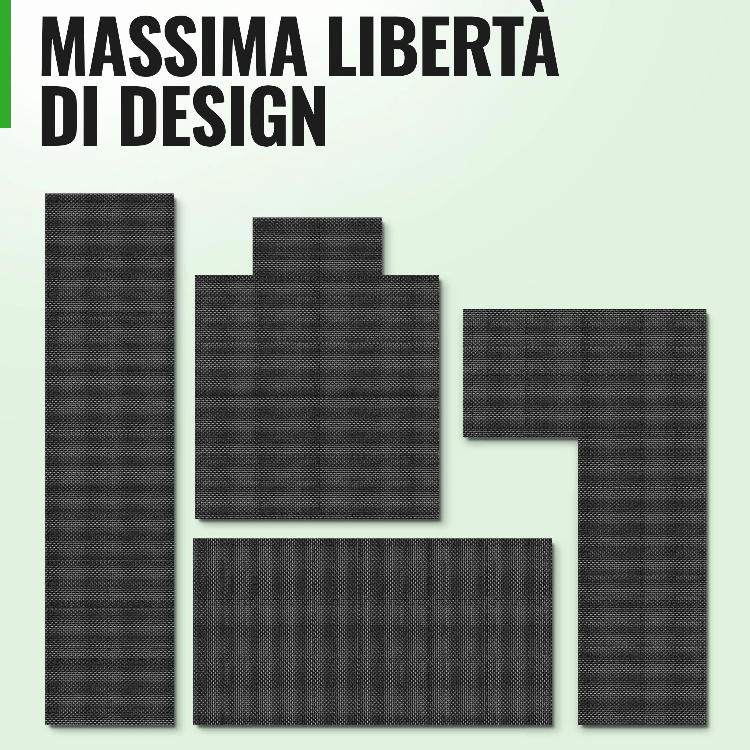 AthleticPro Fitness Tappetino protettivo per pavimento - tappetini extra spessi - tappetini protettivi antiscivolo per sala fitness e attrezzature per il fitness